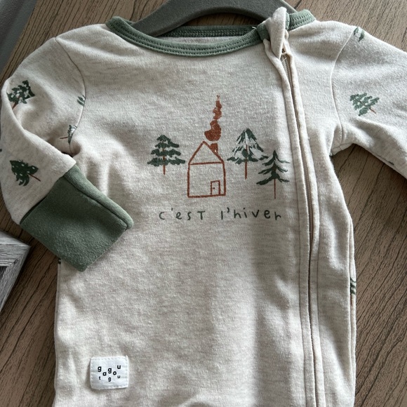 Newborn organic pajamas - Picture 2 of 5